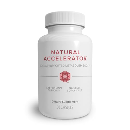 Isagenix Natural Accelerator New Blend Supports Enhanced Metabolism Features Sinetrol Patented and Clinically Studied Ingredient - Fat Burning with Thermogenic Cayenne Lemon Verbena Guarana