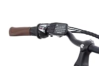 F.lli Schiano E-Ride, E Bike Trekking 28 Zoll, 36V 10.4Ah Abnehmbarer Akku, Motor 250W 40Nm, Trekking EBike für Herren, Schwarz – Ansicht 4