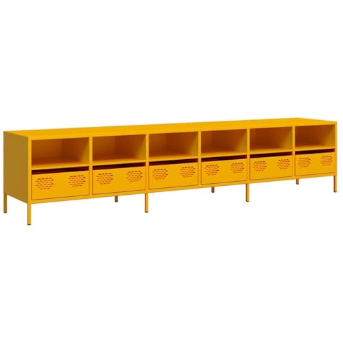 VidaXL Mueble TV Acero Laminado en frío