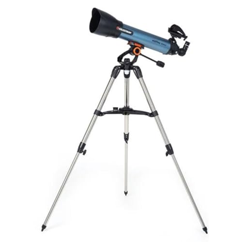 Celestron Inspire 100AZ Refractor Telescope with Smartphone Adapter