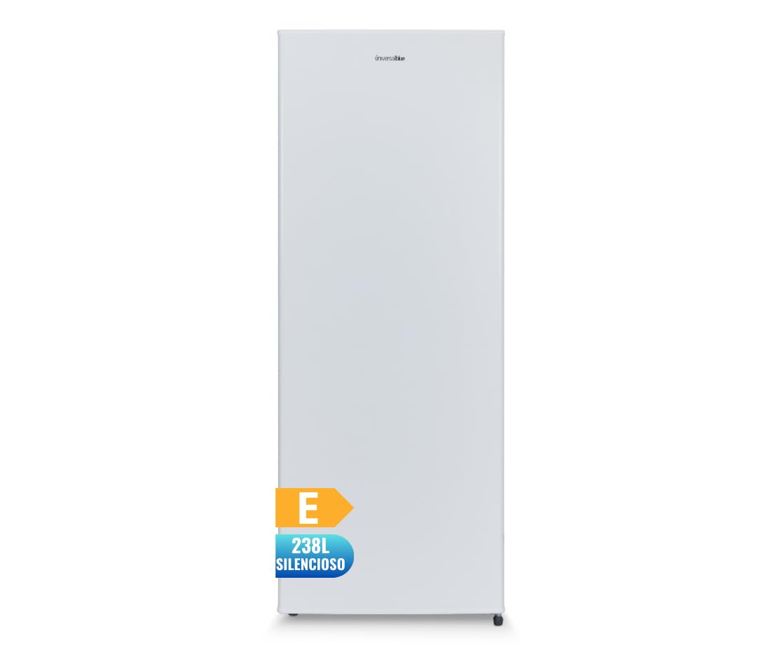 UNIVERSALBLUE | frigorifico 1 Puerta Sin Congelador | 144cm | Blanco | 238L | Estanterías y Cajoneras Incluidas |Silencioso | Envío y Subida a Planta Incluido