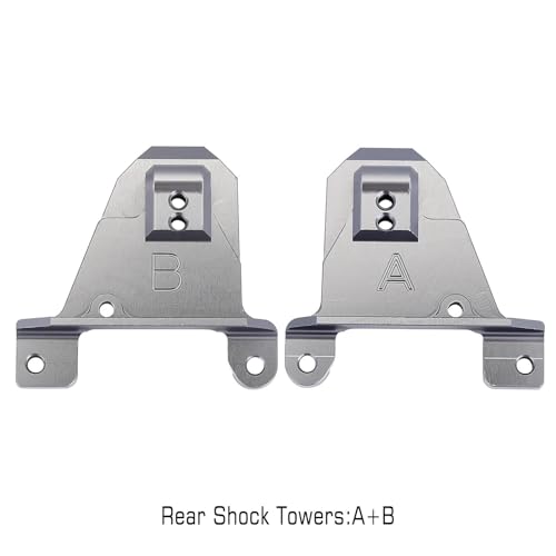 Support de tours de choc TRX4 en alu CNC de haute précision pour crawler 1/10
