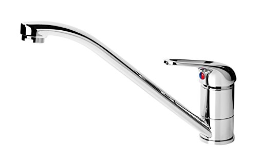 Chromed Kitchen Sink Tap with Fixed Spout Funkia BEF 060M