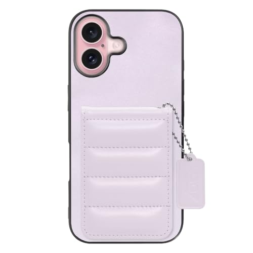 LOOF SWEET-SHELL CARD �{�v �J�[�h�z���_�[ �X�}�z�P�[�X for iPhone 16 �p �P�[�X �J�o�[ �X�g���b�v �X�g���b�v�z�[�� �J�[�h���[ �w�� �J�[�h���� �V�F�� �w�ʎ��[ �J�[�h�P�[�X ���킢�� �V���v�� �ϏՌ� ���^ �y