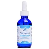 Ultra Lyte Flüssiges Selen Tropfen mit Trace Minerals – 60 ml Veganes Natriumselenat...