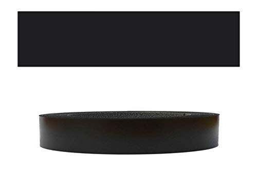 Mprofi MT® (20 m rôle) Chants en mélaminé fusible Colle thermocollant Bande de Chant mélaminée noir lisse 22mm