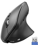 TECKNET Omni Mini 2.4G Wireless Mouse, 18 Month Battery Life, 3 Adjustable DPI Levels: 2000/1500/1000 DPI, Nano Receiver