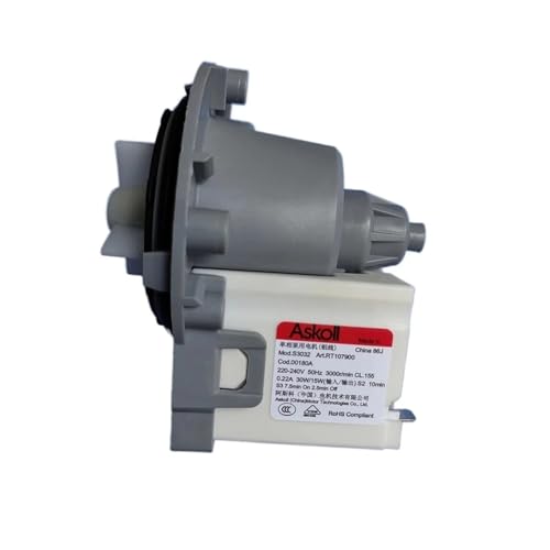 Motor for die Ablaufpumpe der Waschmaschine, kompatibel mit Samsung S3032 Askoll DC31-00180A, 50 Hz, Ersatzteil – Behebung von Problemen mit dem Abpumpen der Waschmaschine oder undichten Stellen