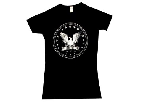 Alter Bridge Black Bird Tissue T-Shirt, Large, Black