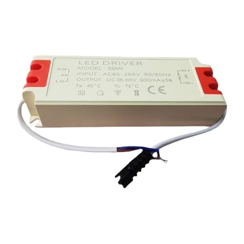 Pilote LED 50W sans scintillement alimentation 900mA interface SM pour éclairage domestique continu