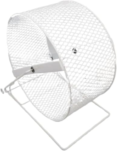 ハムスター 回し車 ハムスター回し車 ムーンライト ホイール サイレントホイール ペットトレッドミルハムスターランニングスピナーエクササイズホイールペットジョギングエクササイズ玩具フラット走りやすい置き型 デグー ハリネズミ チンチラ 小動物に対応 (B,