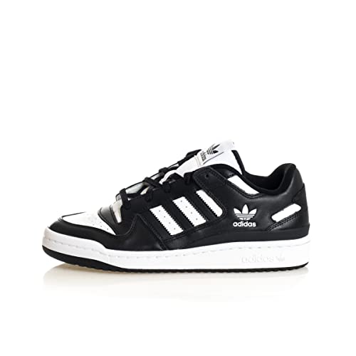 Basket adidas Originals Forum Low. Colore: nero, bianco. Referenza HQ1494 Mostra la tua passione per gli 80's, periodo in cui lo stile sportivo si è affermato sulla strada. L'iconica scarpa adidas Forum Low offre un moderno restyling con una combinazione di colori alla moda. Dettagli. - Tomaia in pelle. - Fodera in tessuto. - Chiusura con lacci piatti. - Suola in gomma.