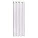 Produktbild Vorhang / Gardine / Ösenschal IBIZA / B/H: 140x235cm / Halbtransparente Qualität / Effekt-Webware (weiß)