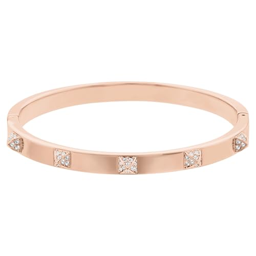 Swarovski Tactic Bangle, White, Rose Gold-Tone Finish For Women (B06Y5D6ZSR) Amazon Price History, Amazon Price Tracker