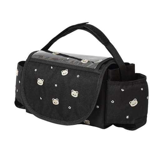 多機能ベビーおむつバッグ 大容量収納付き スタイリッシュなマタニティトラベルケース ベビーカー/ベビーカー用