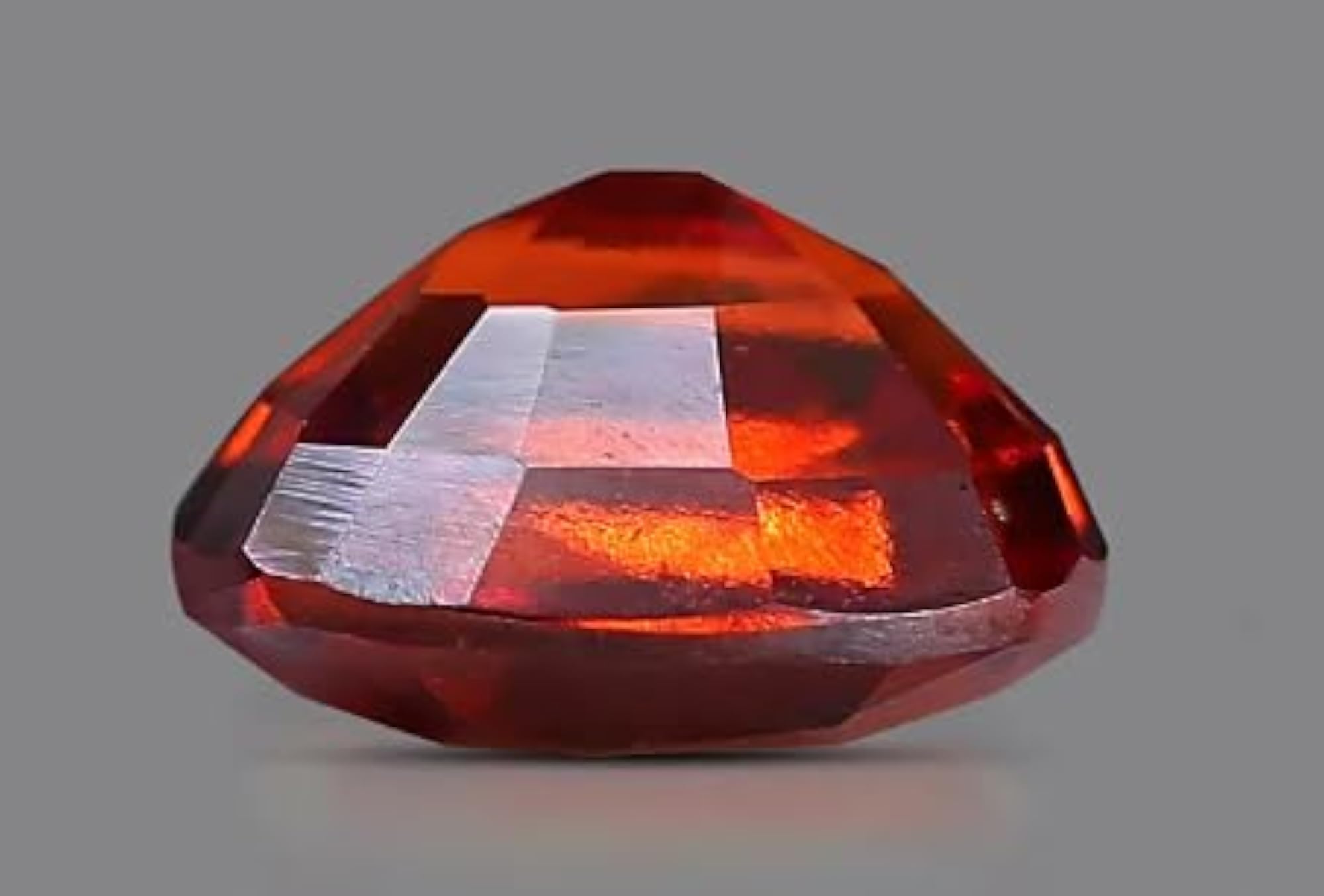 4.55 Ratti Ceylon Hessonite Stone, Premium Garnet Certified