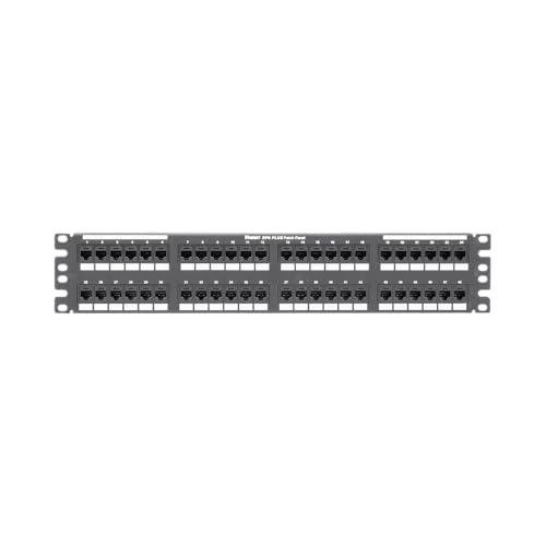 Panduit DP48688TGY Category-6 48-Port Flat Punchdown Patch Panel