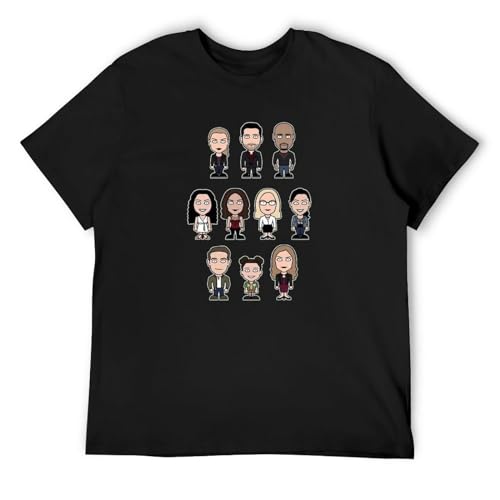 Bild: Men's Casual Shirt Team Lucifer Lucifer Amenadiel Mazikeen Deckerstar Tom Ellis Lauren German D B Woodside Rachael Harris Pure Cotton is More Hygroscopic Black L f�r 14,95 EUR bei amazon.de