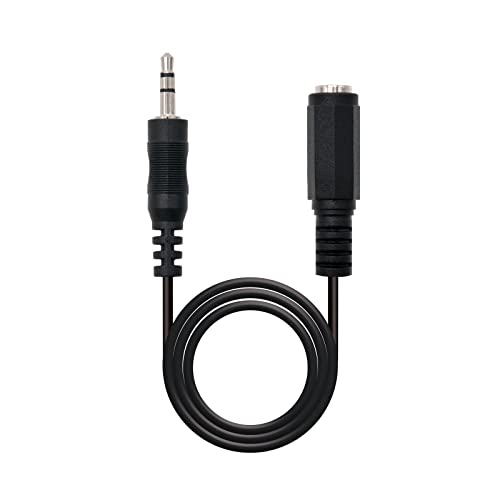 Blendend Cable de audio estéreo 3.5 mm macho a 3.5 mm hembra, 1.5 m - Conexión de dispositivos de audio, ideal para altavoces y auriculares.