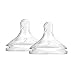 Dr. Brown's Original Wide-Neck Nipple, Y-Cut (9m+), 2-Pack