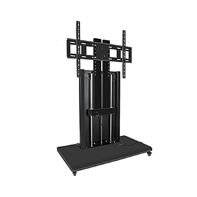 RJYYYDS TV Mounts Universal TV Stand Smart Electric TV Stand Height Adjustable TV Mobile Cart Floor-Standing Double-Column Intelligent Control TV Stand for 40"-90" Flat