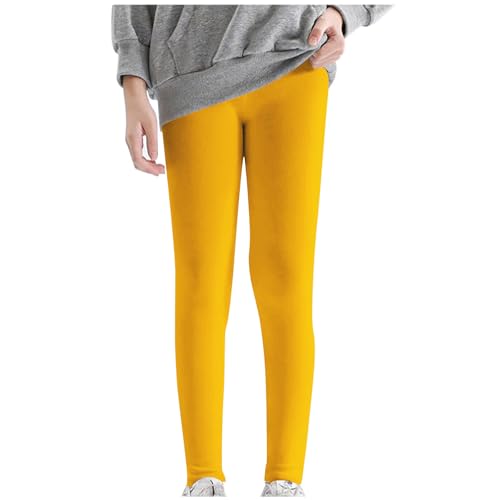 Girls Leggings 2 Pack Teens Stretchy Dance Yoga Pants Kids Full Length Basic Solid Daily Ballet Tights4