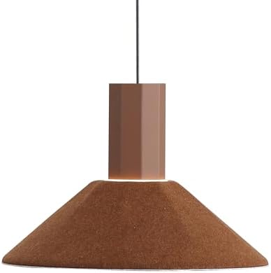 Golden Lighting Faroe 13" LED Pendant in Coffee/Black