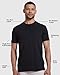 True Classic Mens T-Shirts - Short Sleeve Crew Neck Plain Novelty T Shirt for Men, Pack of 3, Black, XL