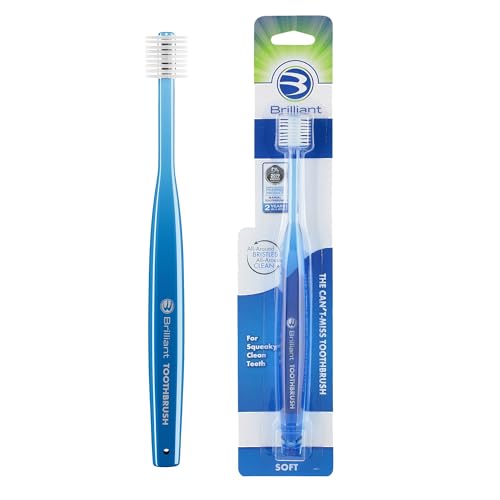 Brosse à dents 360 HartFelt souple pour adulte coloris bleu