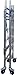 ASC Group A-Line Aluminum Scaffold Basic | Folding Tower with Hatch | 500 lbs Load Capacity | 3'2