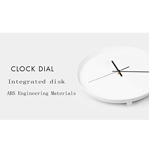 Horloge murale silencieuse moderne pour un salon ou un bureau d'architecte épuré - 4