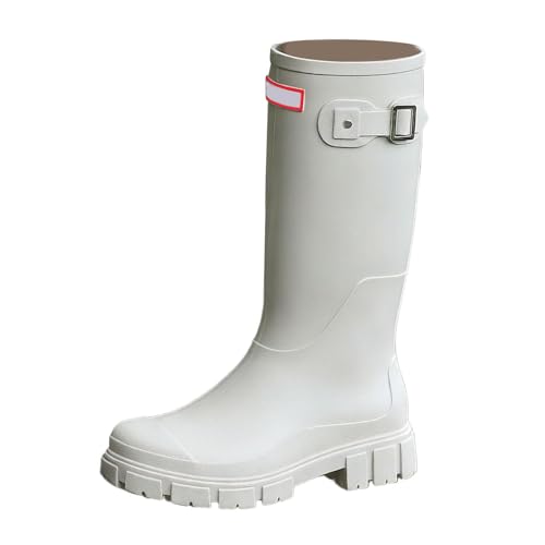Bottes de pluie pour la randonnée et balades nature en couleur unie