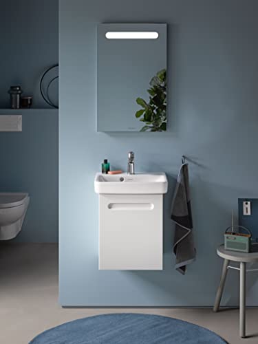 Duravit No.1 Basin taps, Size S (spout Height 91 mm), Basin Mixer tap with Draw bar Drain Set - Image 3