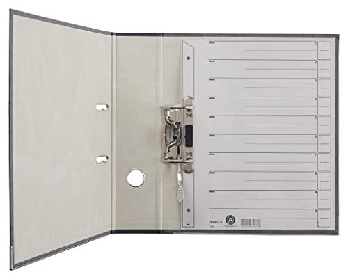 Intercalaires gris Leitz 200g pour structurer vos classeurs et retrouver vos dossiers