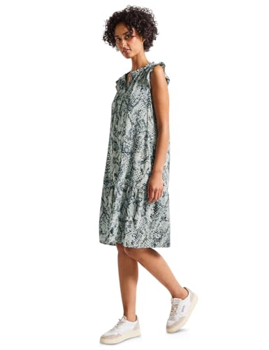 Street One Damen Snake Print Tunika-Kleid