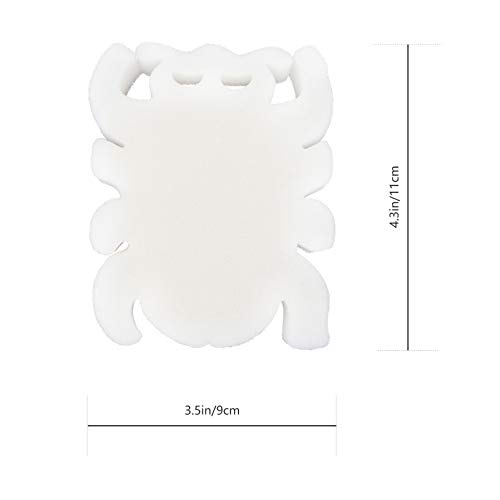 Hemoton 10Pcs Esponja de Espuma Absorvente de Óleo Esponja de Espuma Cremosa para Banheira de Hidrom