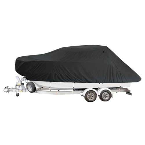 Oceansouth Pilot/Cruiser Boat Cover (Black, 19'6