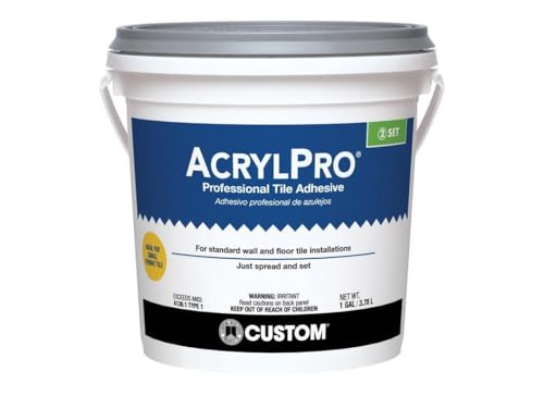 Custom Building Products 4000 Acrylic Ceramic Tile Mastic, 1-Gallon