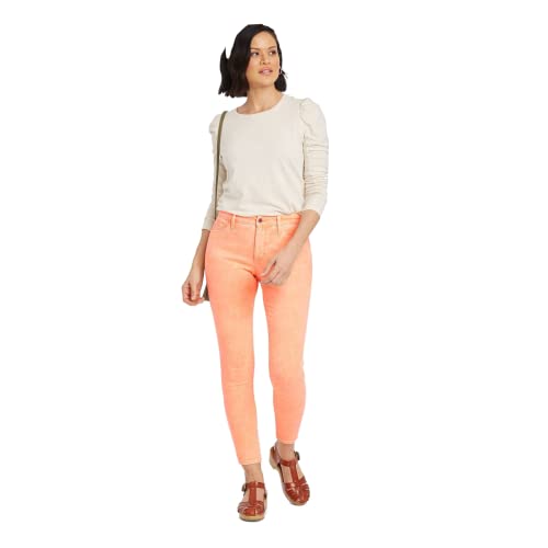 Universal Thread Women's High-Rise Skinny Jeans Orange 4/27R3