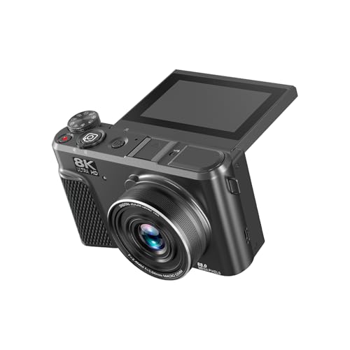 Caméra numérique 8K dotée d'un zoom 18X et d'une fonction webcam intégrée