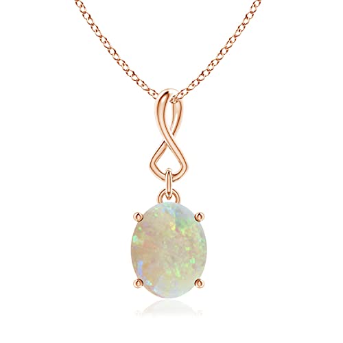 Angara Natural Opal Solitaire Pendant...