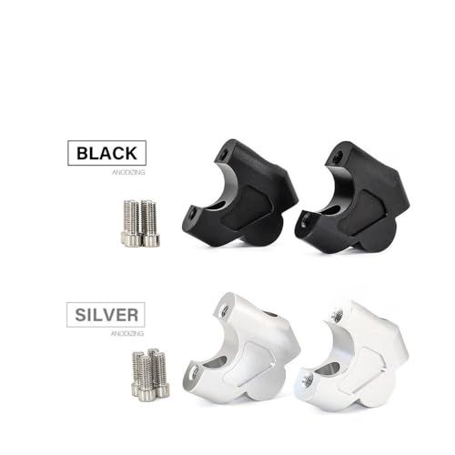 Rehausse guidon pour CB500X et CB400X adaptateur de pince de moto noir
