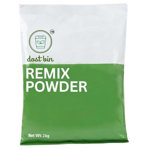 DOSTBIN Remix Powder with Added Microbes | 1kg Natural Compost Accelerator for Aerobic Composting | Speeds Up Kitchen Waste Decomposition | Organic Manure Maker for Home Compost Bins-image-14