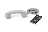 Echo Logico Retro Handset - Soft Touch - Wired Headsets - Retail Packaging - Stone (ELO - STN - ST)