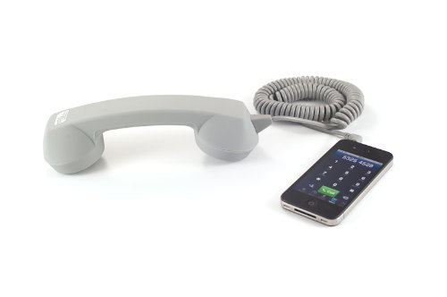 Echo Logico Retro Handset - Soft Touch - Wired Headsets - Retail Packaging - Stone (ELO - STN - ST)