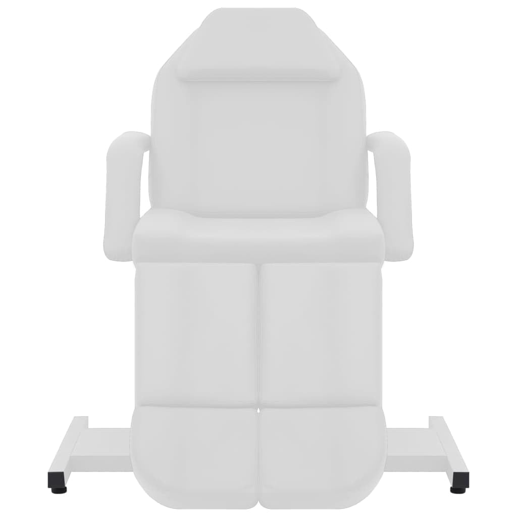 Chaise de Traitement de beauté Similicuir Blanc 180x62x78 cm,Santé & beauté,Hygiène personnelle,Massage & Relaxation,Fauteuils de Massage,47.95 kg-110267