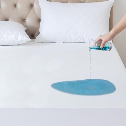 Flippeddream 100% Waterproof Mattress Protector, Mattress Cover, Smooth Top Mattress Protector For Kids, Breathable Skin Friendly And Noiseless Fitted Sheet cover