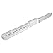 KUAFU Rear Bumper Face Bar Chrome Compatible with 1973-1979 Ford F100 / F150 / F250 Styleside Bed / 1978-1979 Ford Bronco Silvery Bumper Steel