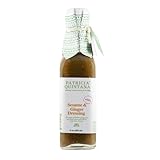 Patricia Quintana Sesame & Ginger Salad Dressing with Olive Oil Base – Asian-Inspired Gourmet Flavor – 12.34 fl oz