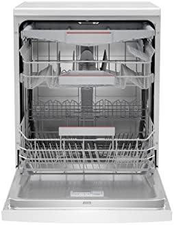 Bosch SMS4HCW40G Serie 4 Freestanding Dishwasher with 14 place settings, Home Connect, ExtraDry, VarioDrawer, Flex baskets, DosageAssist, 60cm, White